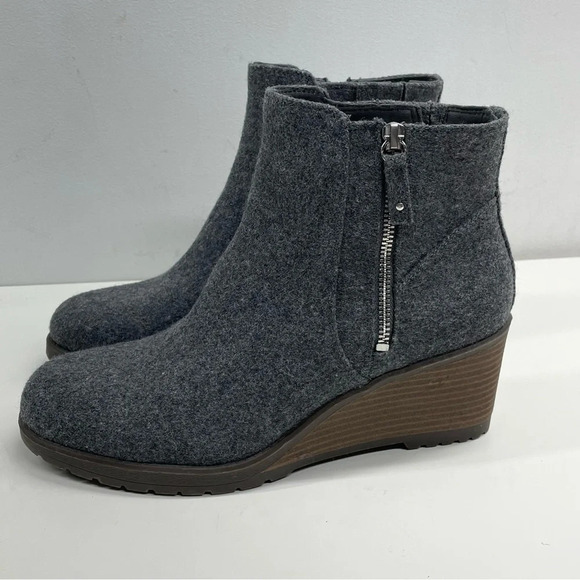 Dr Scholl's Chloe Wedge Bootie Women's Size 11 Wide - Picture 1 of 11